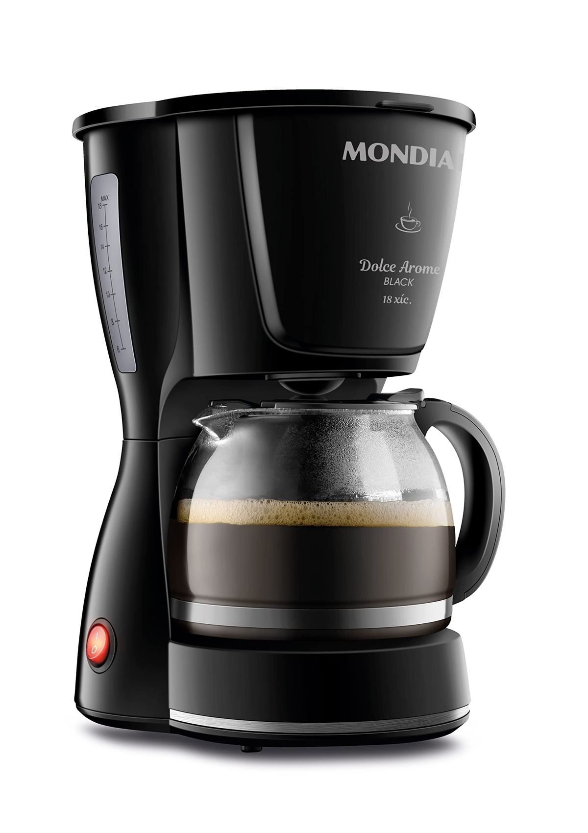 MONDIAL Cafeteira Elétrica Dolce Arome, Preto, 550W, 220V - C-30-18X-FB